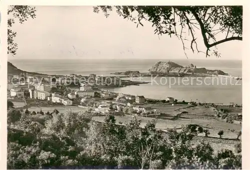 AK / Ansichtskarte Ile_Rousse Panorama Blick aufs Meer Ile_Rousse