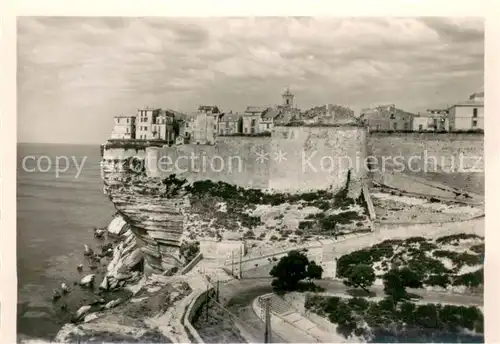 AK / Ansichtskarte Bonifacio_Corse_du_Sud Panorama Hafenstadt Zitadelle Bonifacio_Corse_du_Sud