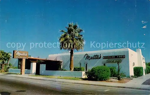 AK / Ansichtskarte Mesa_Arizona Mattas Mexican Food Restaurant Mesa Arizona