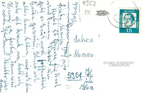 AK / Ansichtskarte Herten_Westfalen Anlagen am Katzenbusch Herten_Westfalen