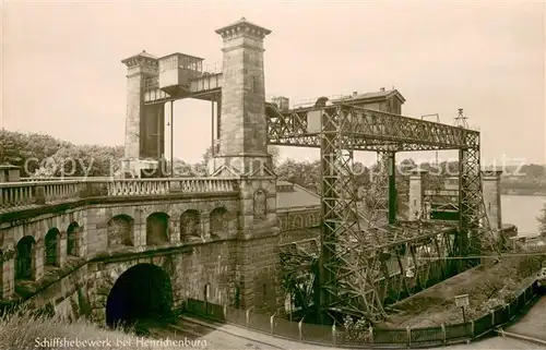 AK / Ansichtskarte Henrichenburg_Schiffshebewerk Teilansicht Henrichenburg