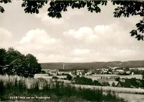 AK / Ansichtskarte Buer_Wiehengebirge Blick von Friedenshoehe Teilansicht Buer Wiehengebirge