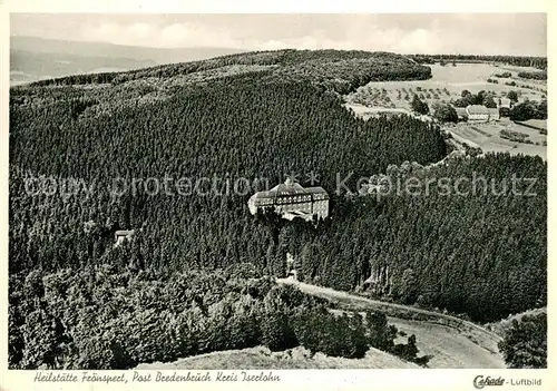 AK / Ansichtskarte Froenspert_Rehazentrum_Iserlohn Fliegeraufnahme Heilstaette  