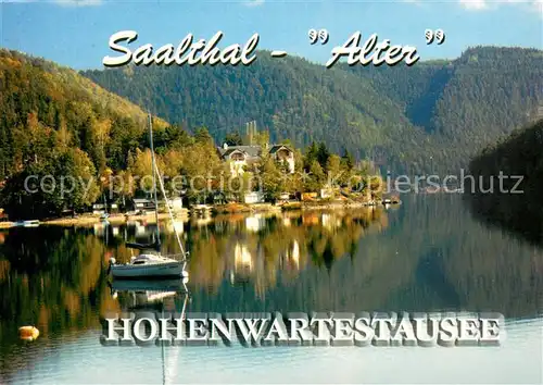 AK / Ansichtskarte Saalthal_Bucha Campingplatz Alter am Hohenwartestausee 