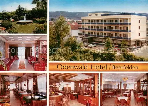 AK / Ansichtskarte Beerfelden_Odenwald Odenwald Hotel Park Rezeption Gastraeume Bar Beerfelden Odenwald
