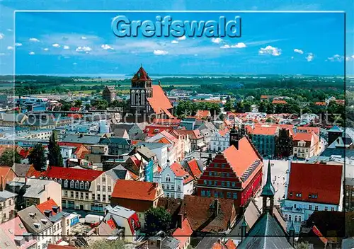 AK / Ansichtskarte Greifswald Stadtansicht Greifswald