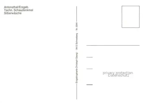 AK / Ansichtskarte Antonsthal_Erzgebirge Panorama Techn Schaudenkmal Silberwaesche Antonsthal_Erzgebirge