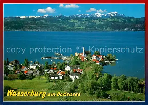 AK / Ansichtskarte Wasserburg_Bodensee Panorama Wasserburg Bodensee