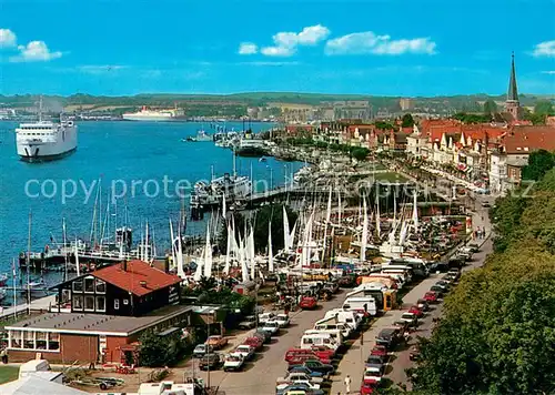 AK / Ansichtskarte Travemuende_Ostseebad Blick vom alten Leuchtturm Travemuende_Ostseebad