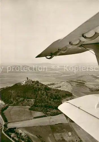 AK / Ansichtskarte Wachsenburg Fliegeraufnahme Wachsenburg