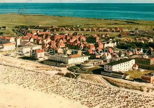 AK / Ansichtskarte Wangerooge_Nordseebad Fliegeraufnahme Wangerooge_Nordseebad