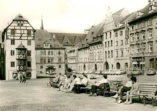 AK / Ansichtskarte Cheb_Eger Marktplatz 