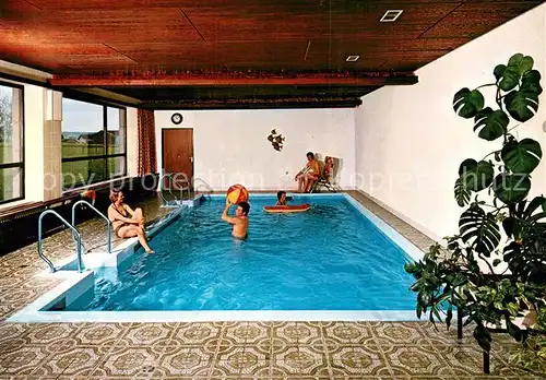 AK / Ansichtskarte Speiden_Eisenberg_Allgaeu Pension Freiberg Hallenbad Speiden_Eisenberg_Allgaeu