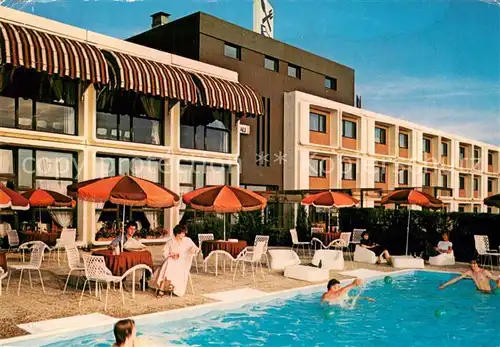AK / Ansichtskarte Besancon_Doubs Hotel Restaurant Mercure Pool Besancon Doubs
