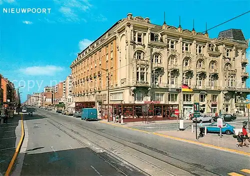 AK / Ansichtskarte Nieuwpoort Albert I laan Nieuwpoort