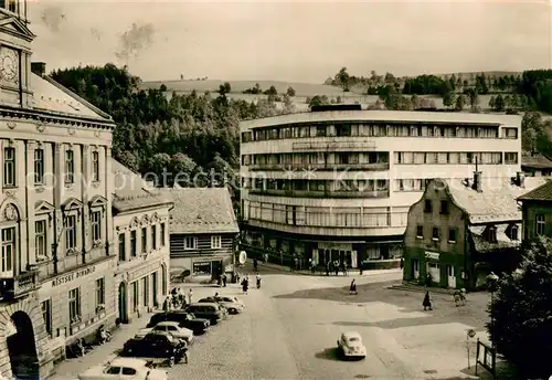 AK / Ansichtskarte Zelezny_Brod_Eisenbrod Hotel Cristal radnice 
