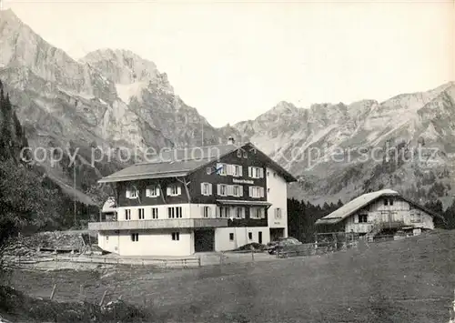 AK / Ansichtskarte Engelberg__OW Restaurant Gerschnialp 