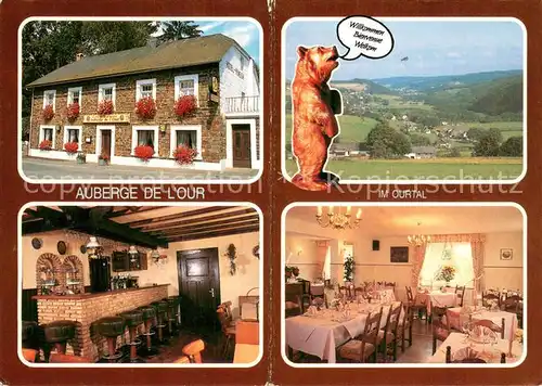 AK / Ansichtskarte Heuem Auberge de lOur Ourtal Bar Gaststube Heuem
