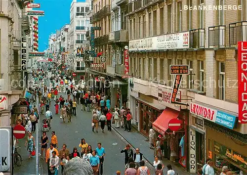 AK / Ansichtskarte Blankenberge Kerkstraat Blankenberge