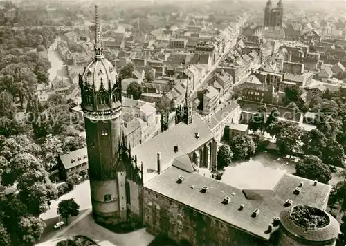 AK / Ansichtskarte Wittenberg__Lutherstadt Fliegeraufnahme 