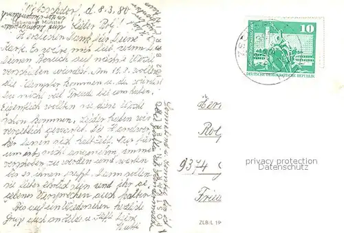 AK / Ansichtskarte Bad_Doberan Doberaner Muenster Fliegeraufnahme Bad_Doberan