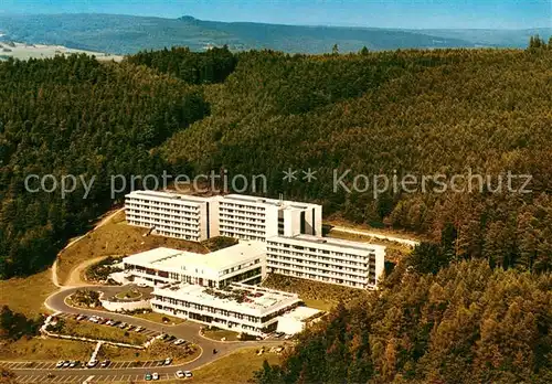 AK / Ansichtskarte Bad_Bocklet Kurklinik Bocklet Fliegeraufnahme Bad_Bocklet