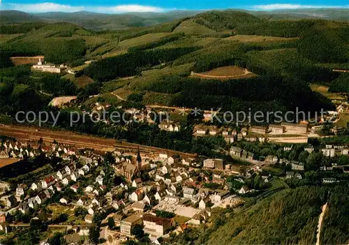 AK / Ansichtskarte Altenhundem Lennestadt 1 Fliegeraufnahme Altenhundem