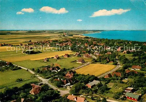 AK / Ansichtskarte Keitum_Sylt Fliegeraufnahme Keitum Sylt