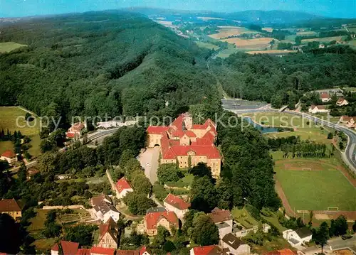 AK / Ansichtskarte Bad_Iburg Fliegeraufnahme mit Schloss Bad_Iburg