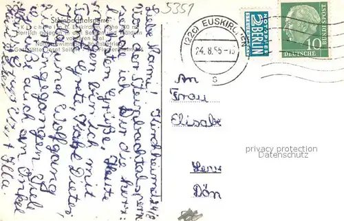 AK / Ansichtskarte Kirchheim_Euskirchen Steinbachtalsperre Freibad Kirchheim Euskirchen