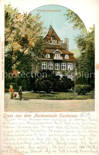 AK / Ansichtskarte Cuxhaven_Nordseebad Schloss Ritzebuettel Cuxhaven_Nordseebad