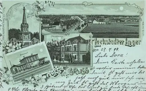 AK / Ansichtskarte Kiel Bahnhof Kriegerdenkmal Locksteder Lager Hauptstrasse Kiel