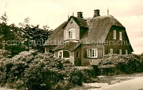 AK / Ansichtskarte Kampen_Sylt Haus Bossen Kampen Sylt