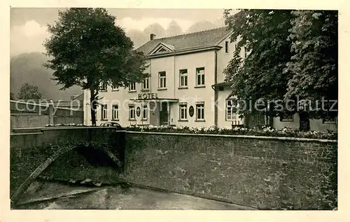 AK / Ansichtskarte Eveking Hotel zur Verse Aussenansicht Eveking