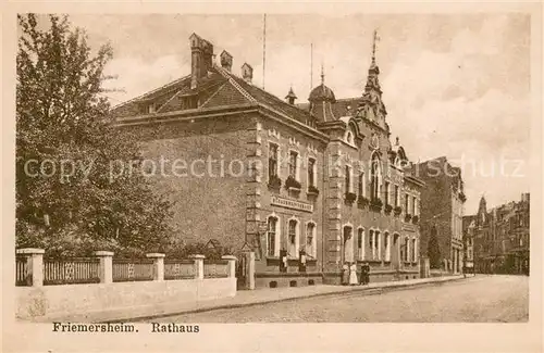 AK / Ansichtskarte Friemersheim_Duisburg Rathaus 