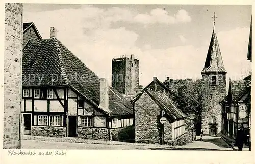 AK / Ansichtskarte Blankenstein_Ruhr Fachwerkhaeuser Blankenstein_Ruhr