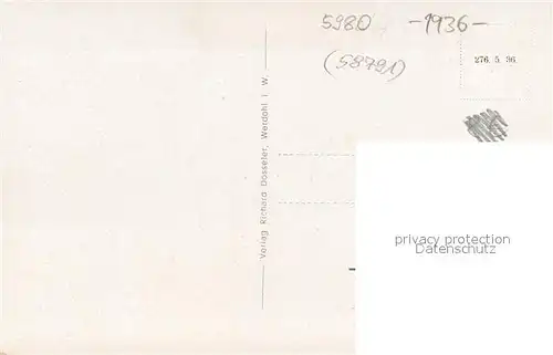 AK / Ansichtskarte Werdohl Liegewiese im Freibad Werdohl