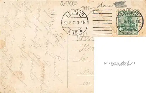 AK / Ansichtskarte Leipzig Im Garten d. Staedtischen Krankenhauses St. Jacob Springbrunnen Leipzig