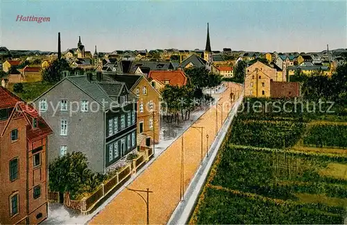 AK / Ansichtskarte Hattingen_Ruhr Teilansicht Hattingen Ruhr