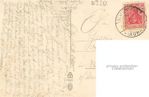 AK / Ansichtskarte Hattingen_Ruhr Partie im Stadtwald Waldhuette Hattingen Ruhr