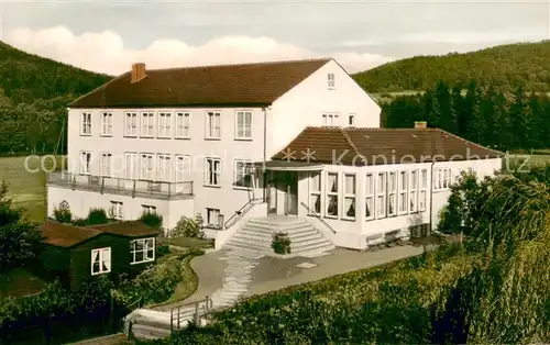 AK / Ansichtskarte Wildungen_Bad Gebaeude Aussenansicht Wildungen_Bad