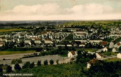 AK / Ansichtskarte Hattingen_Ruhr Gesamtansicht Suedstadt Hattingen Ruhr