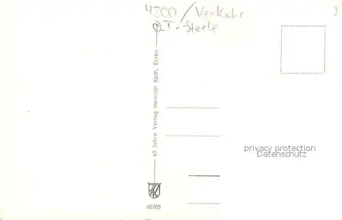 AK / Ansichtskarte Steele_Ruhr Verkehr auf der Ruhrbruecke Steele_Ruhr