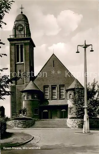 AK / Ansichtskarte Steele_Ruhr Marienkirche Aussenansicht Steele_Ruhr