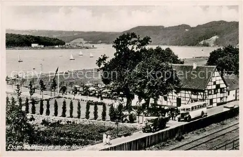 AK / Ansichtskarte Baldeneysee Gasthof an der Heisinger Faehre  Baldeneysee