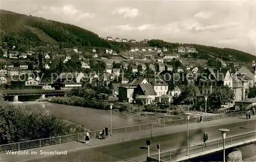 AK / Ansichtskarte Werdohl Teilansicht Werdohl