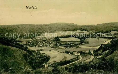 AK / Ansichtskarte Werdohl Teilansicht Werdohl