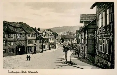 AK / Ansichtskarte Stadtlengsfeld Strassenansicht Stadtlengsfeld