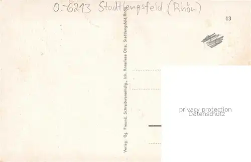 AK / Ansichtskarte Stadtlengsfeld Strassenansicht Stadtlengsfeld