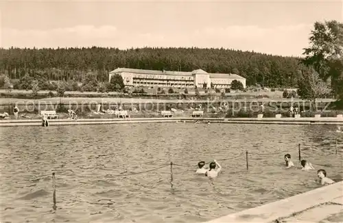 AK / Ansichtskarte Tabarz Schwimmbad Tabarz